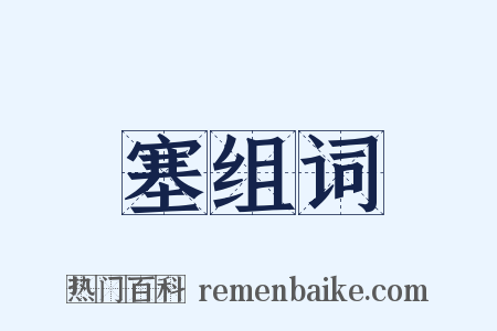 塞组词是什么意思的图片
